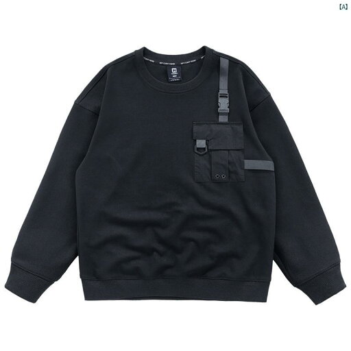 HOGEX 春 スウェットシャツ メンズイン 機能 ラウンドネック アメリカン ストリート ワークウェア 長袖 Tシャツ 春秋 ジャケット HOGEX 春 スウェットシャツ メンズイン 機能 ラウンドネック アメリカン ストリート ワークウェア 長袖 Tシャツ 春秋 ジャケット