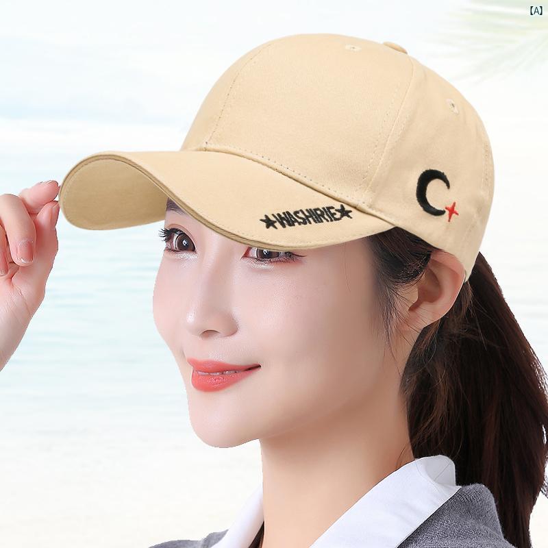 春秋 レディース 野球帽 ファッション 刺繍 ピーク キャップ 韓国 アウトドア カップル サンハット 男性用