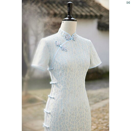 レディース 中華ドレス 中国ドレス チャイナドレス 綺麗 オシャレ パーティー 披露宴 上品 ライト ブルー チャイナ ドレス新 レディース 夏 若々しい ドレス エレガント ミドル丈 デイリー レディース 中華ドレス 中国ドレス チャイナドレス 綺麗 オシャレ パーティー 披露宴 上品 ライト ブルー チャイナ ドレス新 レディース 夏 若々しい ドレス エレガント ミドル丈 デイリー