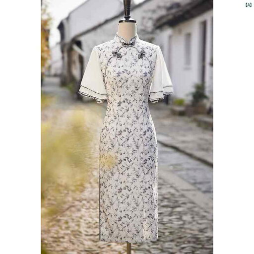 レディース 中華ドレス 中国ドレス チャイナドレス 綺麗 オシャレ パーティー 披露宴 上品 チャイナ ドレス新 レディース 夏 若々しい レトロ ダブルブレスト ドレス ハイエンド ホワイト レディース 中華ドレス 中国ドレス チャイナドレス 綺麗 オシャレ パーティー 披露宴 上品 チャイナ ドレス新 レディース 夏 若々しい レトロ ダブルブレスト ドレス ハイエンド ホワイト