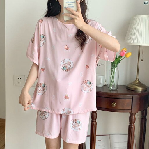 レディース コットン パジャマ 夏 半袖 ショーツ ホーム 服 セットアップ可能 薄手 かわいい 小柄 レディース コットン パジャマ 夏 半袖 ショーツ ホーム 服 セットアップ可能 薄手 かわいい 小柄