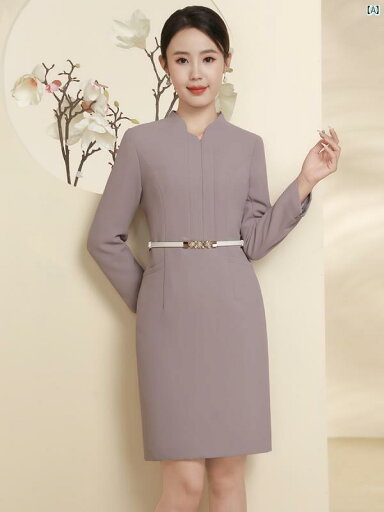Xiangchuniao 高級 美容院 プロ ドレス レディース 秋冬 ホテル フロント デスク 受付 マネージャー スーツ 制服 Xiangchuniao 高級 美容院 プロ ドレス レディース 秋冬 ホテル フロント デスク 受付 マネージャー スーツ 制服