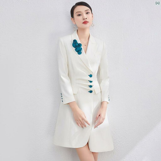 Xiangchunniao プロ スーツ ドレス フェミニン ミドル丈 春 新 小柄 ジャケット フォーマルウェア Xiangchunniao プロ スーツ ドレス フェミニン ミドル丈 春 新 小柄 ジャケット フォーマルウェア