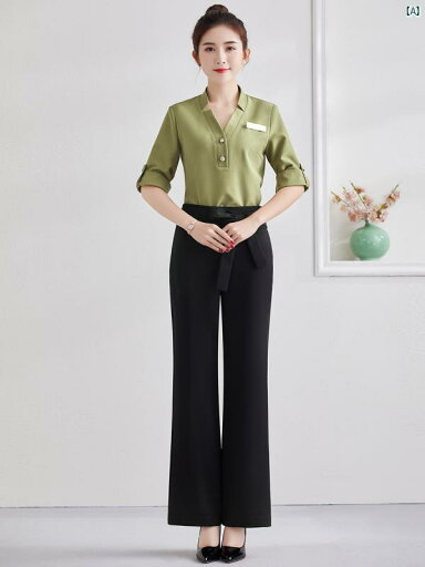 Xiangchuniao 美容院 作業着 レディース 秋服 健康 サロン 美容師 2点 スーツ フットセラピー 技術者 Xiangchuniao 美容院 作業着 レディース 秋服 健康 サロン 美容師 2点 スーツ フットセラピー 技術者