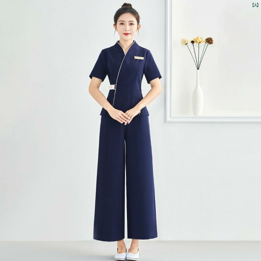 春夏 美容師 フットバス ペディキュア 作業着 レディース 美容室 健康 ホール ティー アート 技術者 制服 春夏 美容師 フットバス ペディキュア 作業着 レディース 美容室 健康 ホール ティー アート 技術者 制服