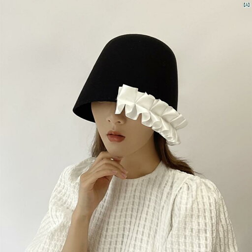 レディース ファッション 帽子 オシャレ モダン 上品 大歳 ファッションアイテム ゴシック 風 ダーク クール プリーツレース 古風 帽子 個性 おしゃれ ウール バケット ハット ベルハット レディース ファッション 帽子 オシャレ モダン 上品 大歳 ファッションアイテム ゴシック 風 ダーク クール プリーツレース 古風 帽子 個性 おしゃれ ウール バケット ハット ベルハット