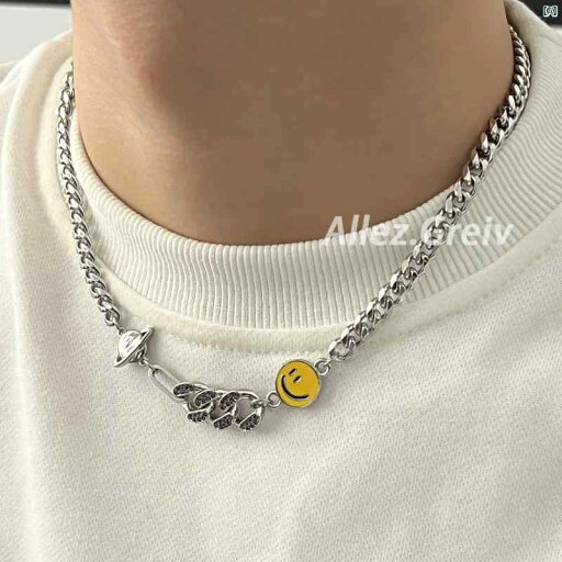 メンズファッション 小物 オシャレ メンズ アクセサリー チタン鋼 表現 ネックレス レディース スプライシング 惑星 カップル 鎖骨 チェーン 個性 メンズファッション 小物 オシャレ メンズ アクセサリー チタン鋼 表現 ネックレス レディース スプライシング 惑星 カップル 鎖骨 チェーン 個性