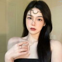レディース アクセサリー ボヘミアン ヘッド ドレス プリンセス ブロウ センター ペンダント タッセル レトロ 衣装 額 飾り チェーン エキゾチック ヘア アクセサリー