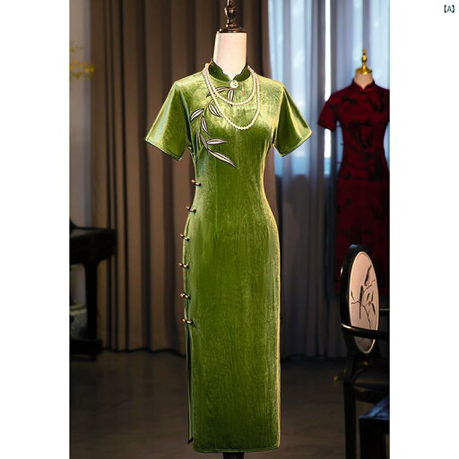 レディース 中華ドレス 中国ドレス チャイナドレス 綺麗 オシャレ パーティー 披露宴 上品 グリーン チャイナ ドレス レディース 夏 中華風 さまざま 美しい 若々しい 付き す レディース 中華ドレス 中国ドレス チャイナドレス 綺麗 オシャレ パーティー 披露宴 上品 グリーン チャイナ ドレス レディース 夏 中華風 さまざま 美しい 若々しい 付き す