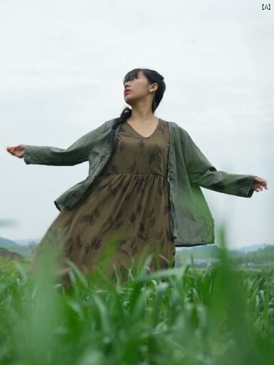 レディース ファッション 中華風 中華ドレス サマー フォレスト コットン リネンシャツ 日焼け防止 カーディガン ハイエンド ラミー プリント ドレス セット レディース ファッション 中華風 中華ドレス サマー フォレスト コットン リネンシャツ 日焼け防止 カーディガン ハイエンド ラミー プリント ドレス セット