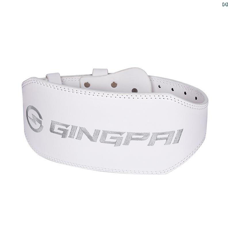 レディース スクワット デッドリフト フィットネス ベルト 男性 パワーリフティング 腰 保護 専門的 機器 トレーニング 具 耐荷重 厚手