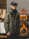 メンズ ファッショオン オシャレ カジュアル 男性 スリーインワン 取り外し 可能 ジャケット 冬用 フリースライナー アウトドア 通勤 作業着 男性用 機能性 ジャケット