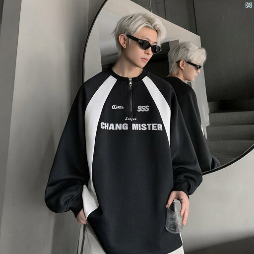 韓国メンズファッション メンズ メンズファッション 海外 オシャレ スウェットシャツ メンズ 春秋新 アメリカン ハイエンド ヘビーウェイト カジュアル フード レス ジャケット 韓国メンズファッション メンズ メンズファッション 海外 オシャレ スウェットシャツ メンズ 春秋新 アメリカン ハイエンド ヘビーウェイト カジュアル フード レス ジャケット