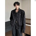 メンズ 海外ファッション 韓国ファッション ブラック 肩 パッド入り エグゼクティブ ジャケット 男性用 秋 シルエット 韓国 ウェアー 高級 野球 ユニフォーム