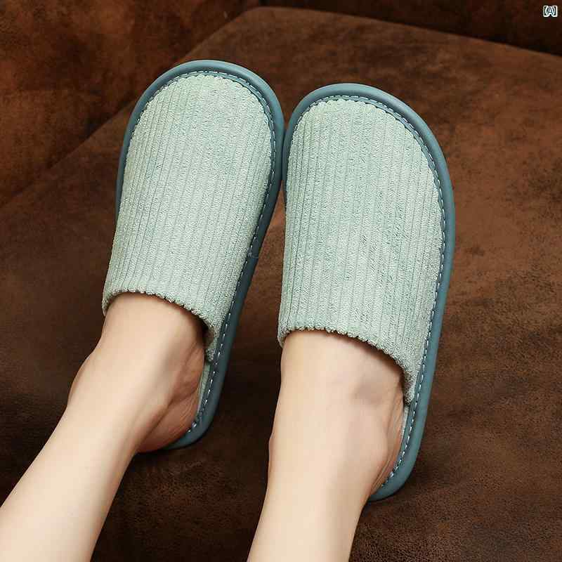 部屋 スリッパ オシャレ 上品 シンプル 春秋生地 スリッパ メンズレディース ホーム 屋内 滑り くい ソフト サイレント 産後 靴 冬