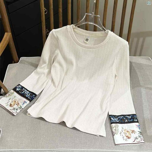 レディース ドレス ファッション an 秋冬 若々しい 日常 刺繍入り セーター ベスト チャイナ トップ レディース ドレス ファッション an 秋冬 若々しい 日常 刺繍入り セーター ベスト チャイナ トップ