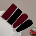 レディース レディース ファッション 韓国 韓国 ハイエンド ベルベット ヘアピン 大きい 後頭部 壊れ 毛 bb クリップ サイド 前髪 帽子 レディース 冬(4)