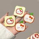 レディース レディース ファッション 韓国 韓国 かわいい リンゴ 猫 ヘア クリップ レディース 額 サイド 前髪 子供 レッドちゃん カモノハシ 帽子 夏(4)