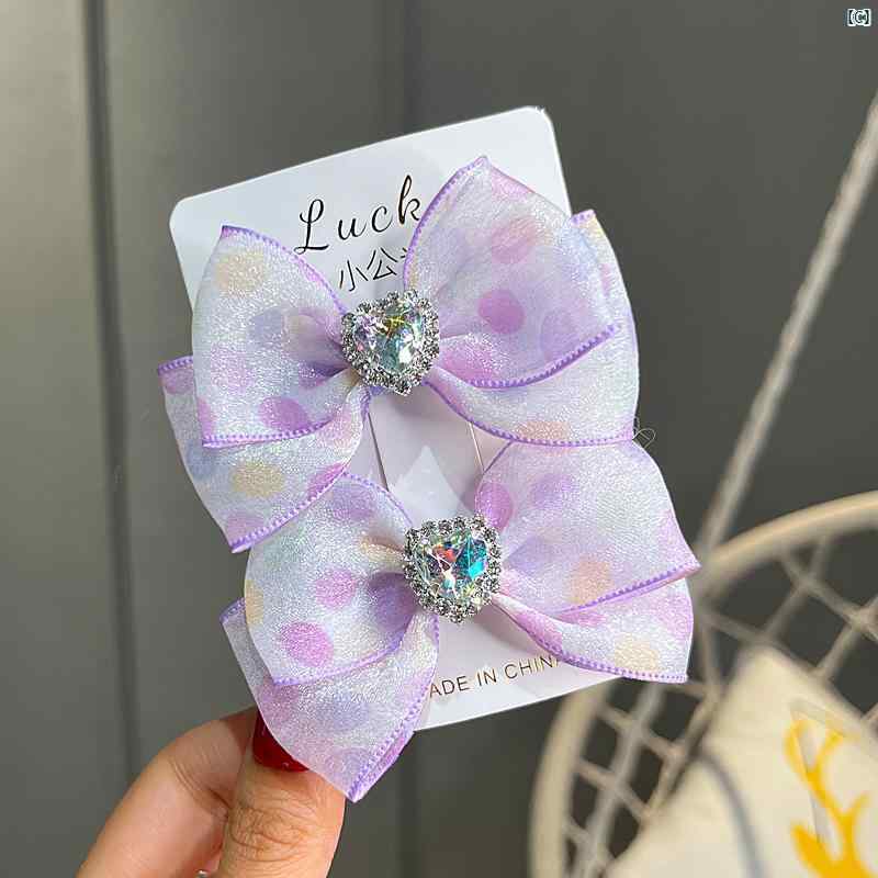 夏 小柄 フレッシュ ドット 子供 ヘアピン リング 頭飾り 少女 愛 色 ゴム バンド ヘア アクセサリー