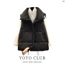 レディース ファッション 大きめ たり オシャレ 上品 ピックアップ 大きいサイズ ダウン コットン ベスト レディース 秋冬 ショート ジャケット スタンドカラー(4)
