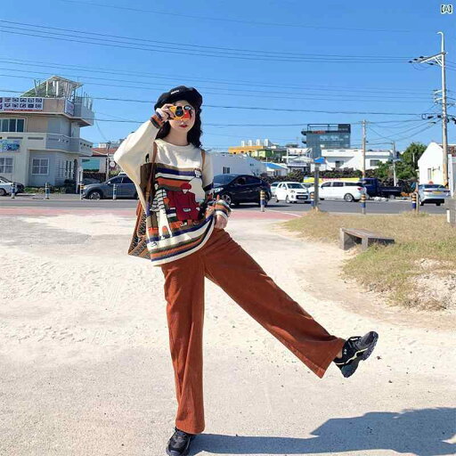 レディース ファッション 春 秋 冬 オシャレ 綺麗 上品 海外 韓国ファッション オフ シーズン コーデュロイパンツ レディース 秋冬 ストレート パンツ ハイウエスト スリム カジュアル レディース ファッション 春 秋 冬 オシャレ 綺麗 上品 海外 韓国ファッション オフ シーズン コーデュロイパンツ レディース 秋冬 ストレート パンツ ハイウエスト スリム カジュアル