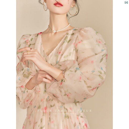 レディース ファッション 冬 綺麗 大歳 上品 オシャレ ドレス 初秋 フレンチ Vネック 花柄 ウエスト スリム ティーブレーク ロング レディース レディース ファッション 冬 綺麗 大歳 上品 オシャレ ドレス 初秋 フレンチ Vネック 花柄 ウエスト スリム ティーブレーク ロング レディース