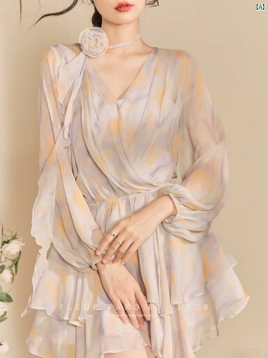 レディース ファッション 冬 綺麗 大歳 上品 オシャレ ドレス Vネック ユニーク スリム 長袖 フェアリー スカート レディース ファッション 冬 綺麗 大歳 上品 オシャレ ドレス Vネック ユニーク スリム 長袖 フェアリー スカート