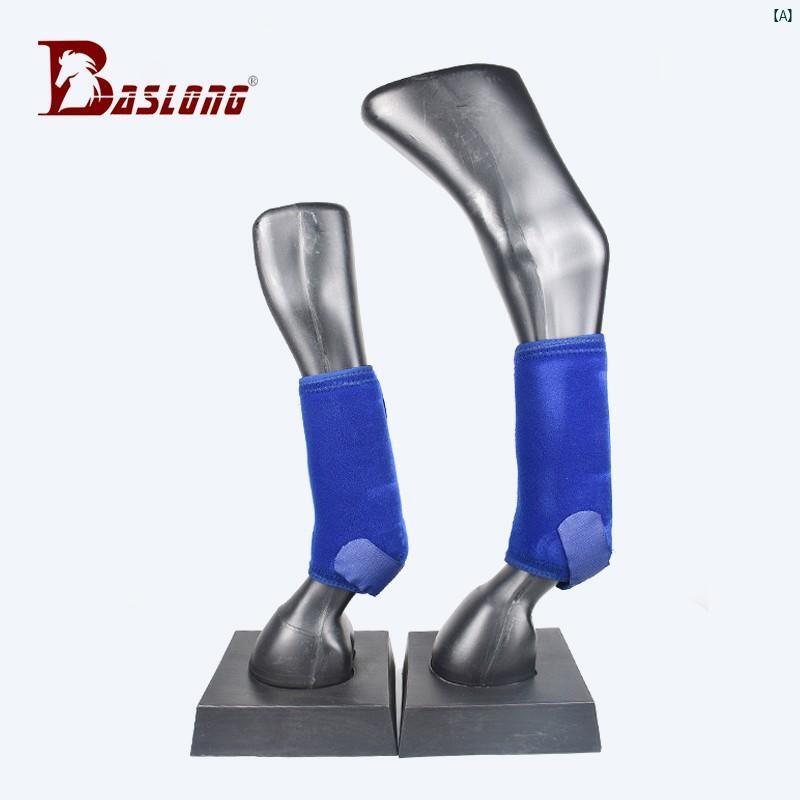乗馬　乗馬グッズ　便利 ソフト パック 乗馬 レギンス 馬 脚 保護 ベルボトム ガード 持久 力 障害 物 衝突 防止