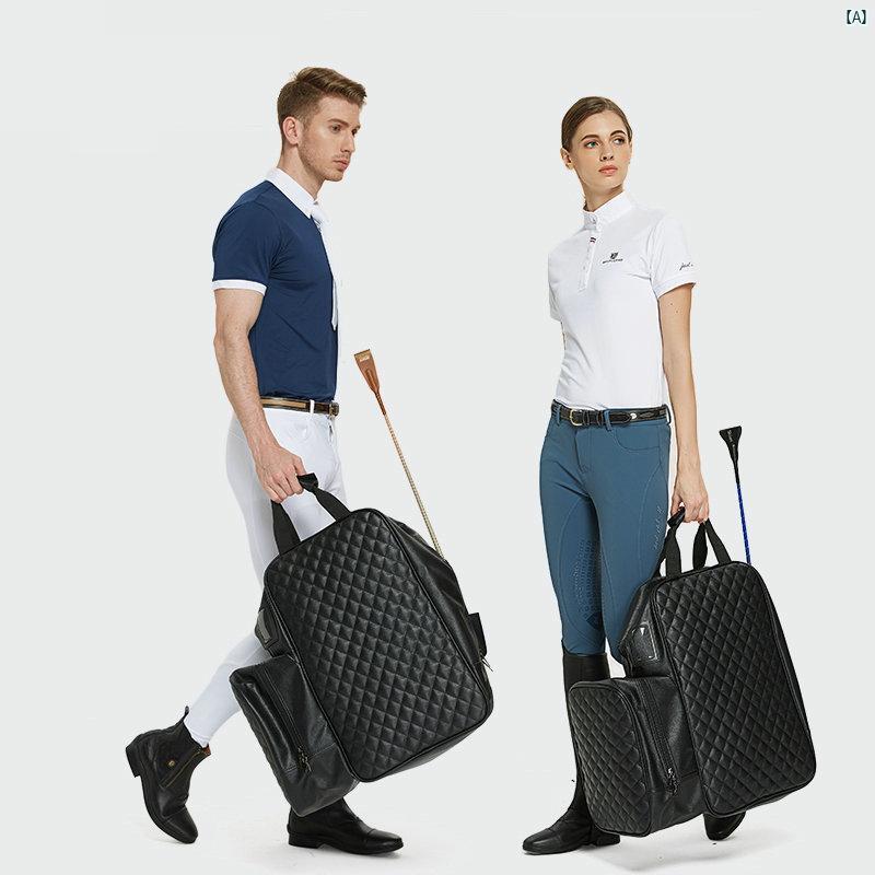 乗馬　乗馬グッズ　便利 乗馬 バッグ 用品 ハーネスバッグ ブーツ 持ち 運び 便利 男性用 レディース 8フィート ドラゴン