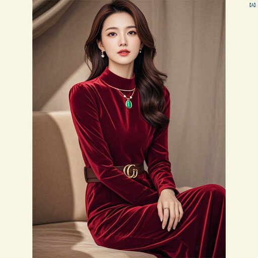 レディース ファッション 韓国ファッション 上品 冬 オーラ 強く 王室 姉妹 軽く 高級 上流 階級 アンコラ レッドベルベットドレス て 美しい す レディース ファッション 韓国ファッション 上品 冬 オーラ 強く 王室 姉妹 軽く 高級 上流 階級 アンコラ レッドベルベットドレス て 美しい す