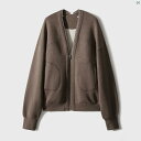 レディース ファッション 春秋 韓国 韓国 かわいい 綺麗 欧州風 風 レディース 大歳 おしゃれ シャオ ハンゲ シンプル スウェット ジャケット レディース 24 秋風 風 カーディガン WTG 784098 AG