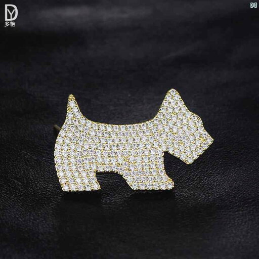 高級 ブローチ コサージュ かわいい 子犬 バッジ レディース コート カーディガン ピン バックル スーツ 装飾 高級 ブローチ コサージュ かわいい 子犬 バッジ レディース コート カーディガン ピン バックル スーツ 装飾