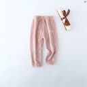 ベビー 子供 キッズ ファッション オシャレ かわいい 似合う 子供用 暖かい パンツ 冬用 ベルベット 厚手 ガールズ用 コーラル 大きい パジャマ 男子用 フランネル ホーム
