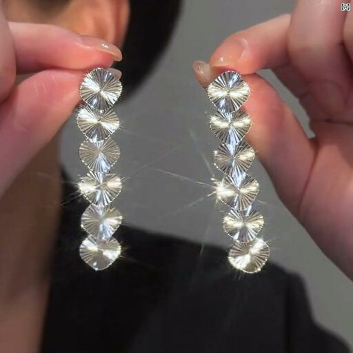 レディース アクセサリー 上品 かわいい 綺麗 付けすい シンプル フランス テクスチャー ド ディスク スプライシング イヤリング ハイエンド ロング タッセル レディース ユニーク レディース アクセサリー 上品 かわいい 綺麗 付けすい シンプル フランス テクスチャー ド ディスク スプライシング イヤリング ハイエンド ロング タッセル レディース ユニーク