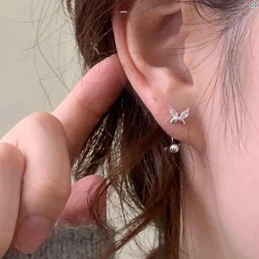 レディース アクセサリー 上品 かわいい 綺麗 付けすい シンプル スターリングシルバー ジルコン 蝶 バック ハンギング イヤリング 小柄くて シンプル ネジ ツイスト ルイン 耳 ピアス レディース レディース アクセサリー 上品 かわいい 綺麗 付けすい シンプル スターリングシルバー ジルコン 蝶 バック ハンギング イヤリング 小柄くて シンプル ネジ ツイスト ルイン 耳 ピアス レディース