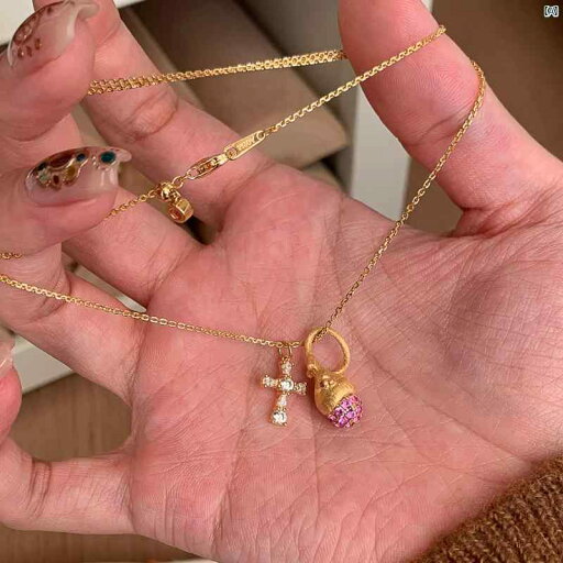 レディース アクセサリー 上品 かわいい 綺麗 付けすい シンプル つ 消し 松 ぼっ ペンダント クロス ネックレス ライト 高級 ヴィンテージ ハイエンド 鎖骨 チェーン レディース アクセサリー 上品 かわいい 綺麗 付けすい シンプル つ 消し 松 ぼっ ペンダント クロス ネックレス ライト 高級 ヴィンテージ ハイエンド 鎖骨 チェーン