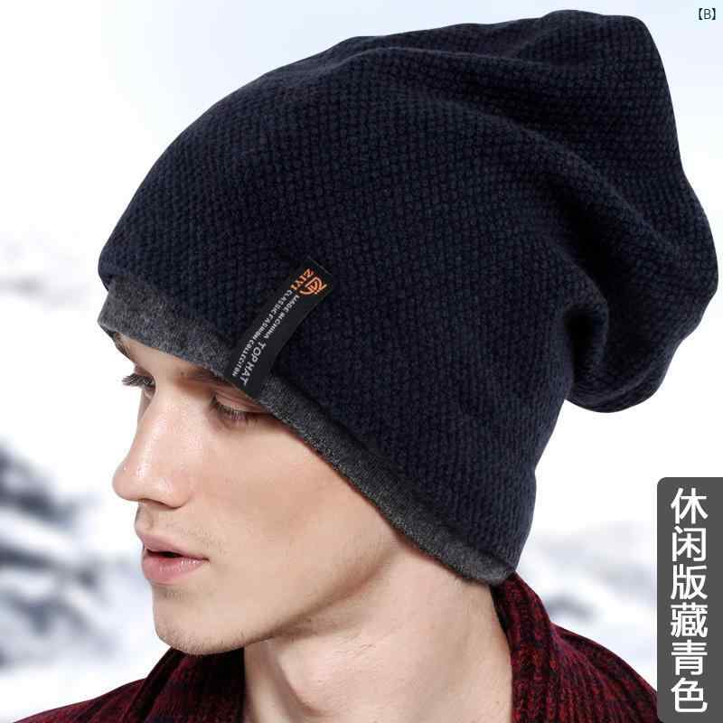 ユニセックス ファッション ファッションアイテム 小物 便利 帽子 メンズ 秋冬 ウール ニット 韓国 プルオーバー 耳保護 カップル 暖かい 厚手 屋外
