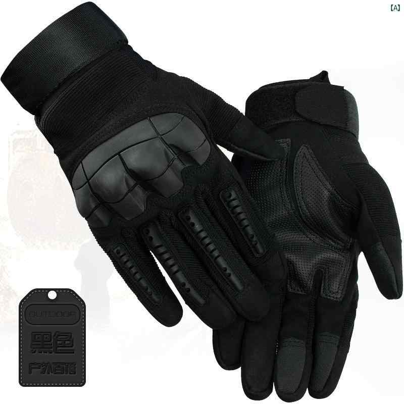 ユニセックス ファッション ファッションアイテム 小物 便利 手袋 メンズ タクティカル グローブ フル フィンガー コンバット 戦闘 アウトドア 登山 フィットネス 滑り止め 耐摩耗 スポーツ