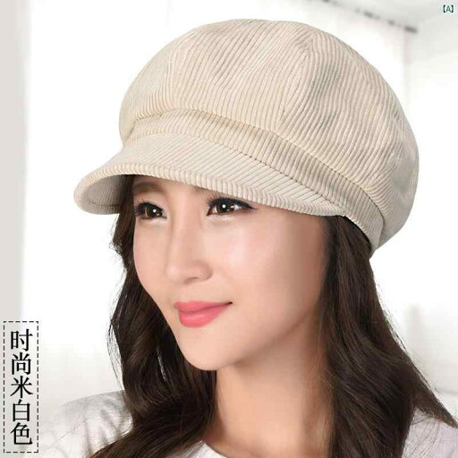 ユニセックス ファッション ファッションアイテム 小物 便利 レディース 帽子 春 ベレー 帽 コーデュロイ 八角 秋冬 キャスケット 栗 色 ひさし ユニセックス ファッション ファッションアイテム 小物 便利 レディース 帽子 春 ベレー 帽 コーデュロイ 八角 秋冬 キャスケット 栗 色 ひさし