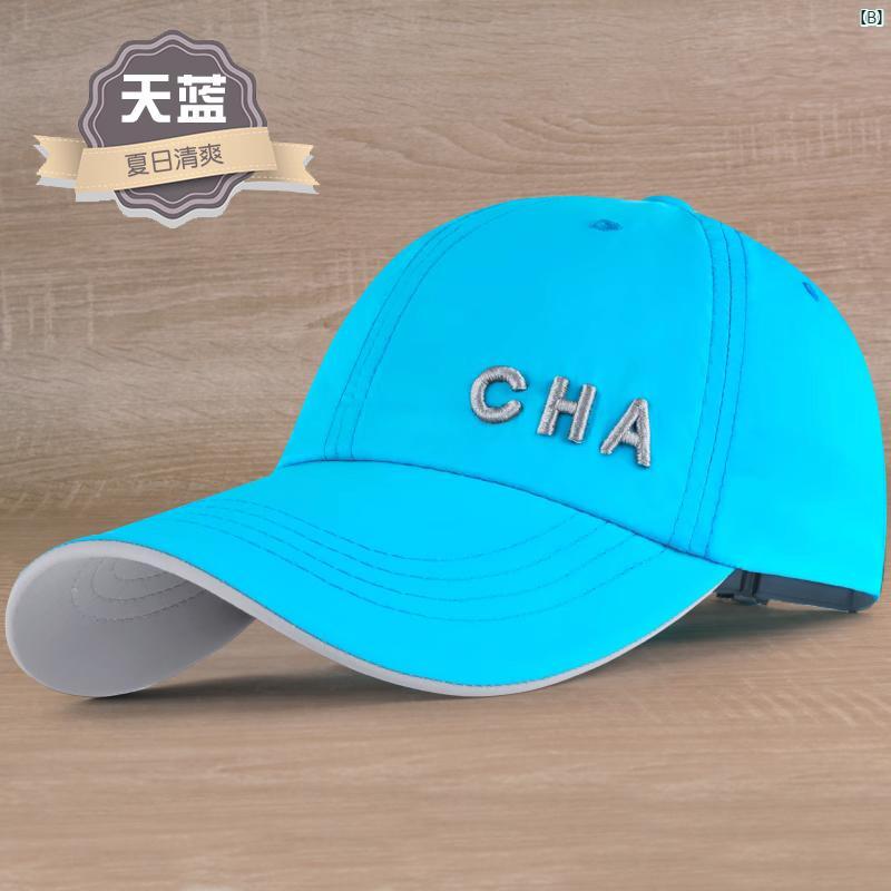 ユニセックス ファッション ファッションアイテム 小物 便利 帽子 メンズ 夏 軽量 速乾 ベースボール キャップ ひさし 付き 日焼け防止 日よけ レディース 通気性 韓国 サンハット