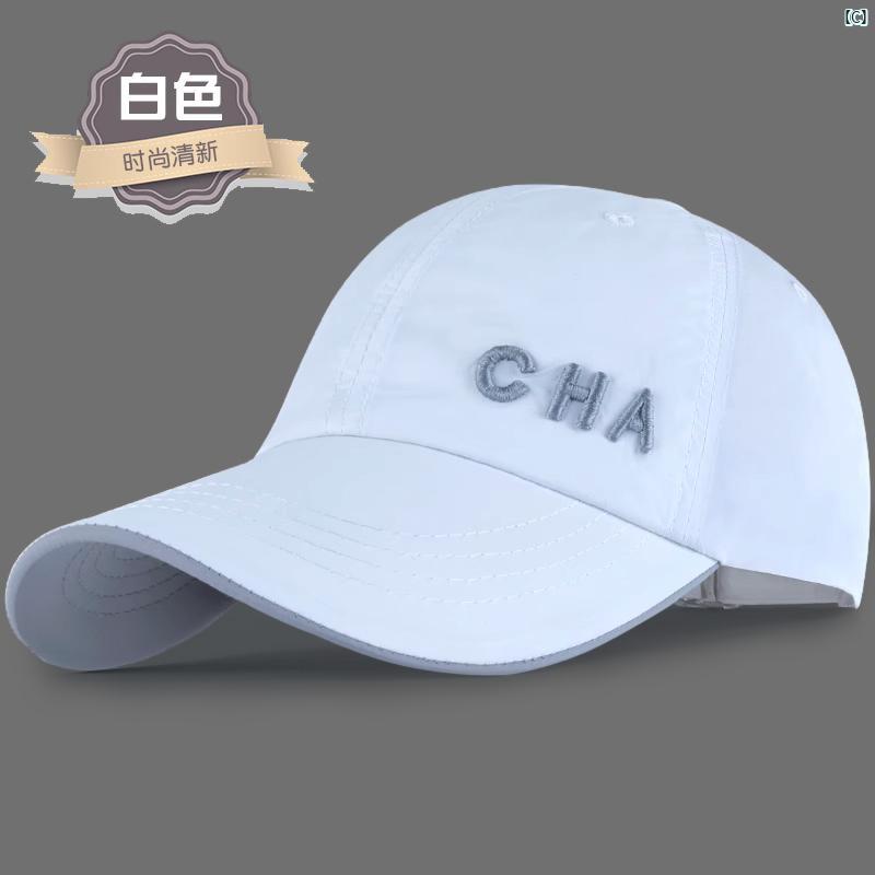 ユニセックス ファッション ファッションアイテム 小物 便利 帽子 メンズ 夏 軽量 速乾 ベースボール キャップ ひさし 付き 日焼け防止 日よけ レディース 通気性 韓国 サンハット