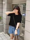 レディース ファッション たり 大きめ サイズ 婦歳 服 ぽっちゃり 夏 スリム お腹 カバー シック ハイエンド 肉 隠し ストリート レース トップ(4)