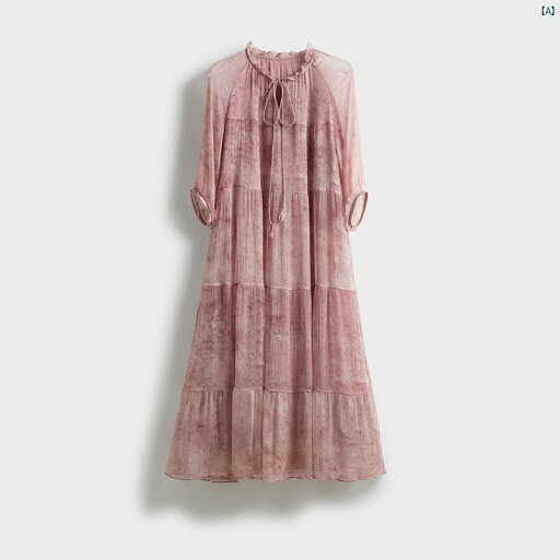 レディース ファッション オシャレ 大歳 上品 ママ お母さん 綺麗 単一 フライ プロセス ! 流れる オーバー サイズ フェアリー ドレス レディース ファッション オシャレ 大歳 上品 ママ お母さん 綺麗 単一 フライ プロセス ! 流れる オーバー サイズ フェアリー ドレス