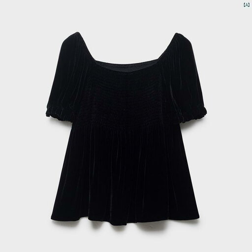 レディース ファッション オシャレ 大歳 上品 ママ お母さん 綺麗 ベルベット !長 ガールズ ドール 高級 スリム 半袖 トップ レディース ファッション オシャレ 大歳 上品 ママ お母さん 綺麗 ベルベット !長 ガールズ ドール 高級 スリム 半袖 トップ