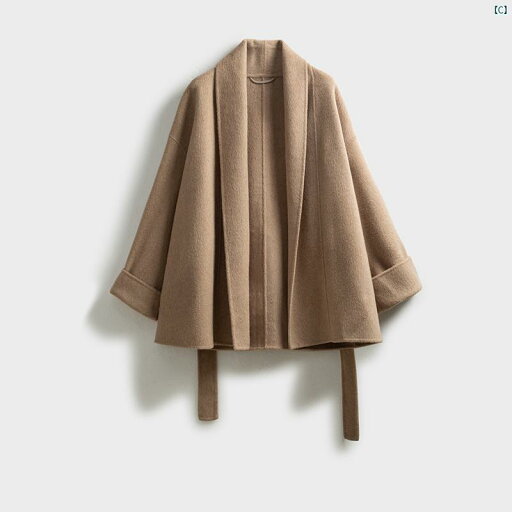 レディース ファッション オシャレ 大歳 上品 ママ お母さん 綺麗 高級 贅沢 生地 す総 手縫い ミニマル 両面 ウール コート レディース ファッション オシャレ 大歳 上品 ママ お母さん 綺麗 高級 贅沢 生地 す総 手縫い ミニマル 両面 ウール コート