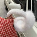 韓国 韓国雑貨 インテリア 小物 ライブ 写真 そ まま イミテーション ウサギ 毛皮 柔らか かわいい ぬいぐるみ イヤーマフ サイクリング不 凍 折りたたみ式 冬用