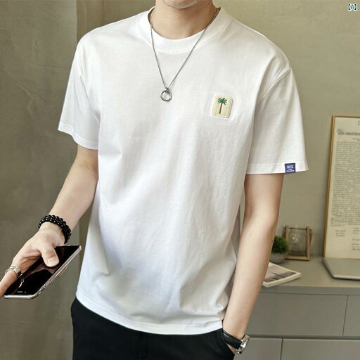 メンズ ファッション オシャレ 大歳 ストリート 上品 冷感 クール 半袖 Tシャツ 男性 夏 薄手 カジュアル ラウンドネック メンズ メンズ ファッション オシャレ 大歳 ストリート 上品 冷感 クール 半袖 Tシャツ 男性 夏 薄手 カジュアル ラウンドネック メンズ