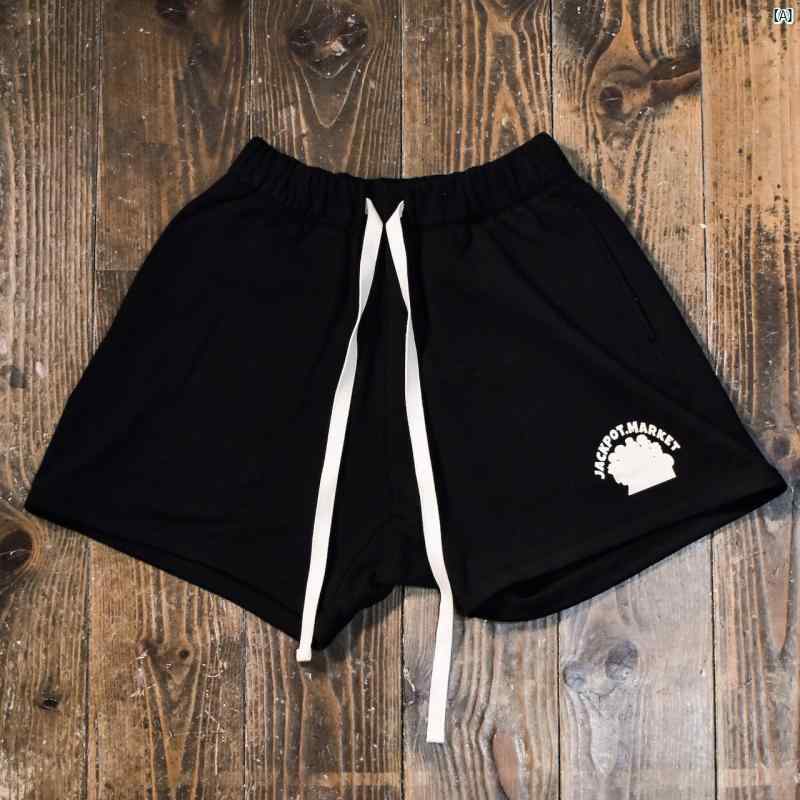 メンズ　トレーニング　トレーニングファッション アメリカンノー ニー サマー スポーツ ショーツ メンズ カジュアル バスケットボール 五分丈 パンツ ランニング トレーニング フィットネス