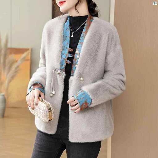 ママ 秋冬 中華風 唐 スーツ ベルベット コート 40歳 50歳 レディース 冬服 ワイド ウール ママ 秋冬 中華風 唐 スーツ ベルベット コート 40歳 50歳 レディース 冬服 ワイド ウール