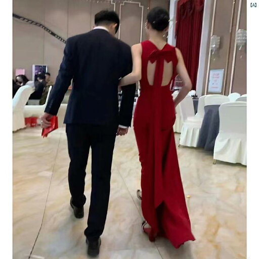 レディース ファッション オシャレ ドレス 2次会 トースト 着用 花嫁新 レッド 結婚式 カジュアルウェア 婚約 ドレス ハイエンド レディース 秋冬 レディース ファッション オシャレ ドレス 2次会 トースト 着用 花嫁新 レッド 結婚式 カジュアルウェア 婚約 ドレス ハイエンド レディース 秋冬